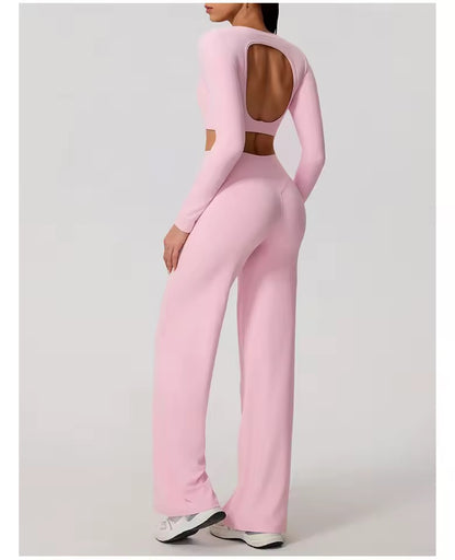 Protea Lang Sleeve Crop Top