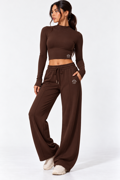 High-Waist Jogging Pants