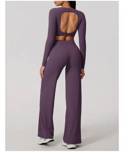 Protea Lang Sleeve Crop Top