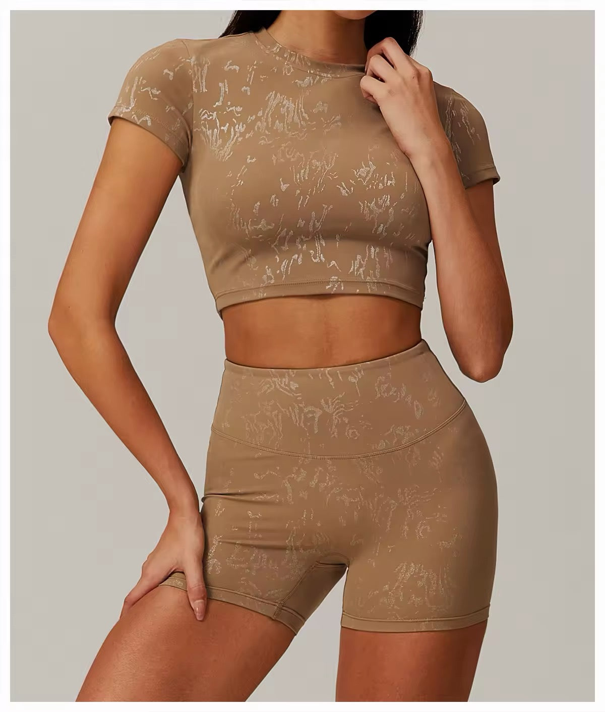 Crystal Short-sleeve Top