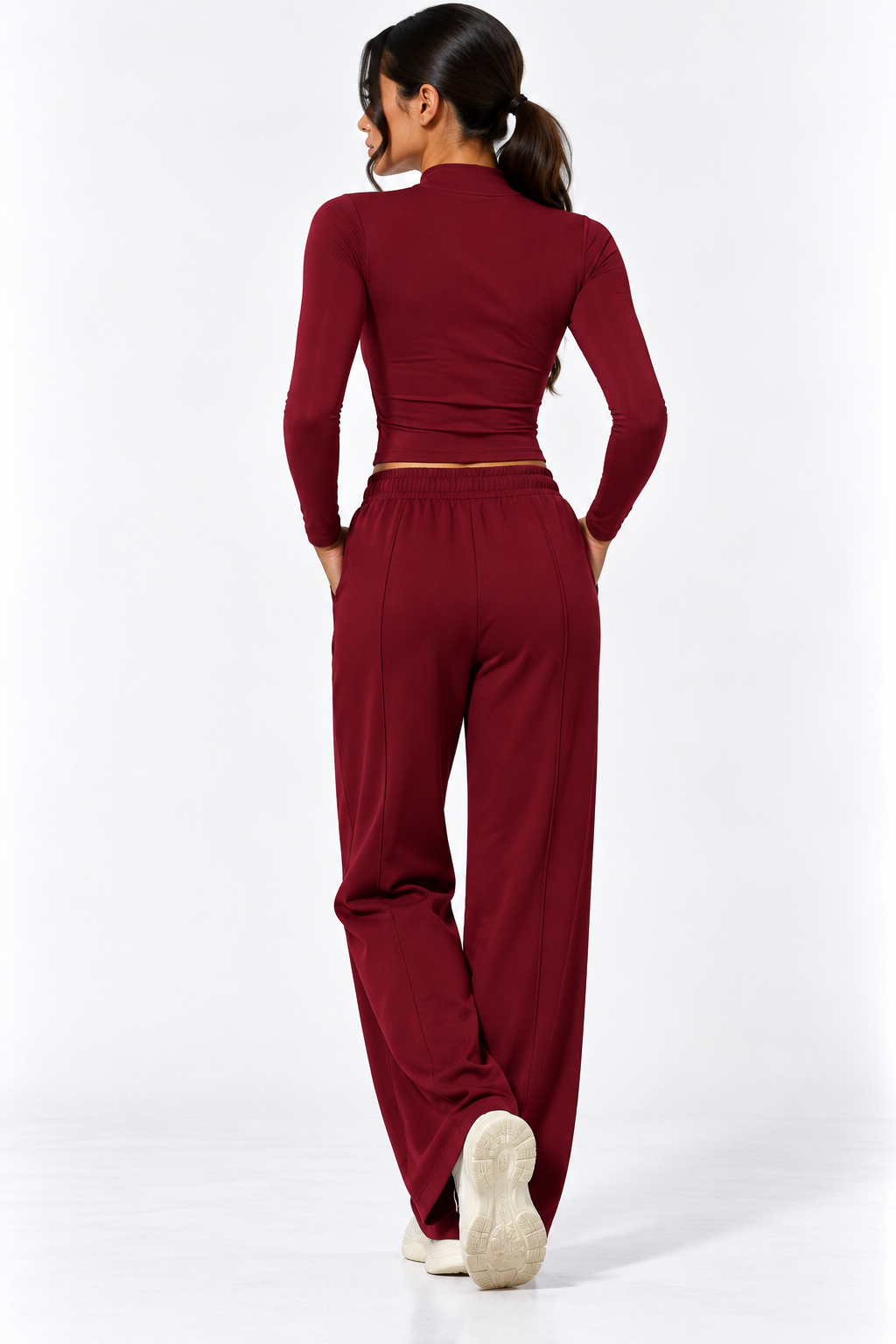 High-Waist Jogging Pants
