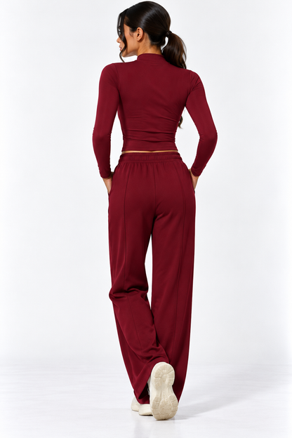 High-Waist Jogging Pants