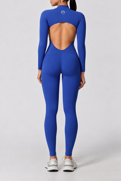 Sculpt Open-Back Jumpsuit