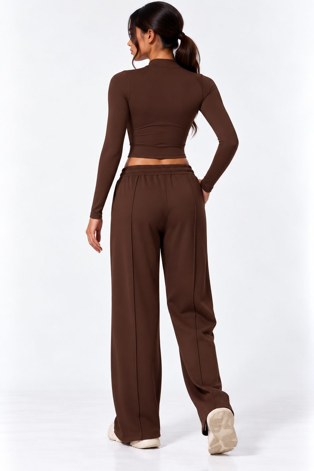 High-Waist Jogging Pants