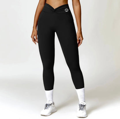 Iris Cross Leggings