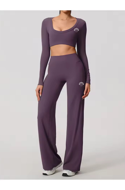 Protea Lang Sleeve Crop Top