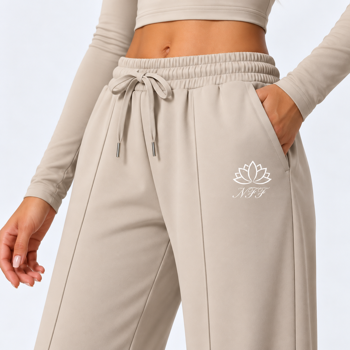 High-Waist Jogging Pants