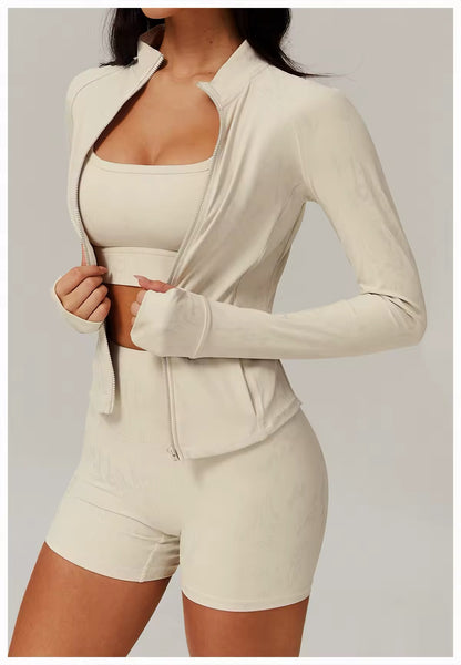 Crystal Zip Jacket