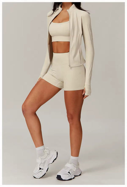 Crystal Zip Jacket