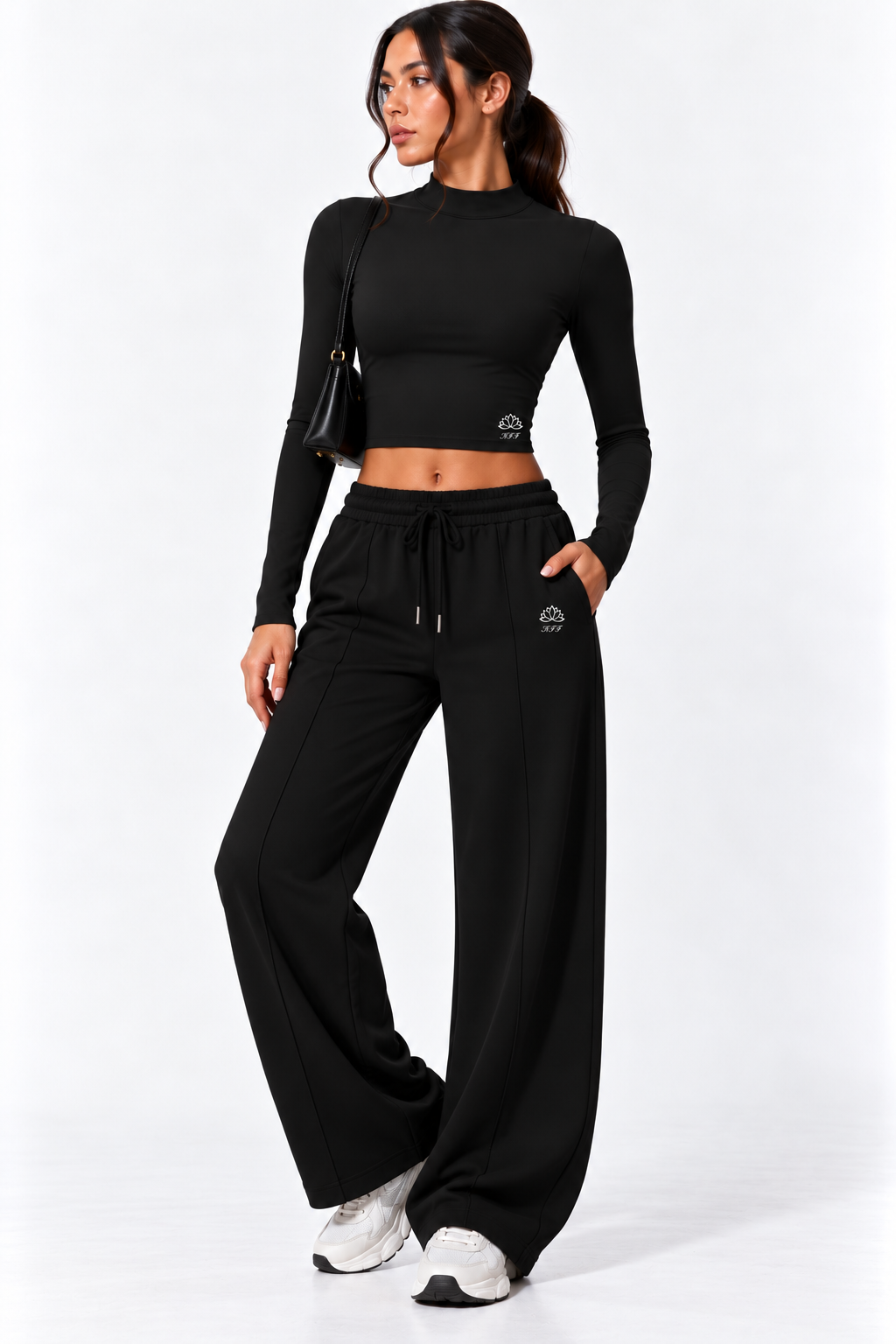 High-Waist Jogging Pants